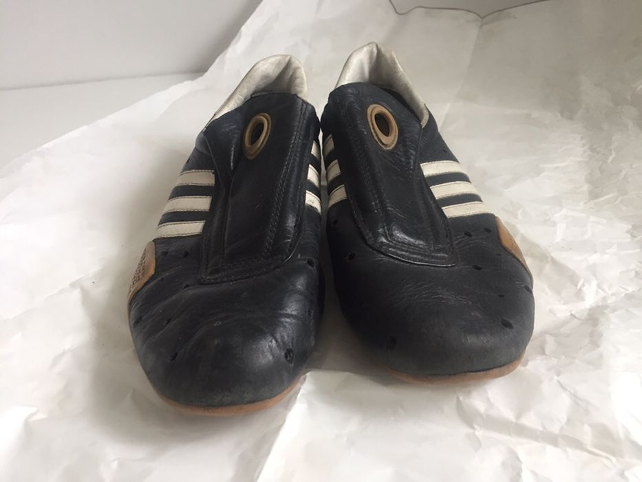 Adidas skórzane retro
