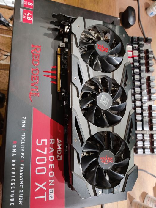 5700 xt red devil - купити комплектуючі для ПК - Ціна на OLX.ua