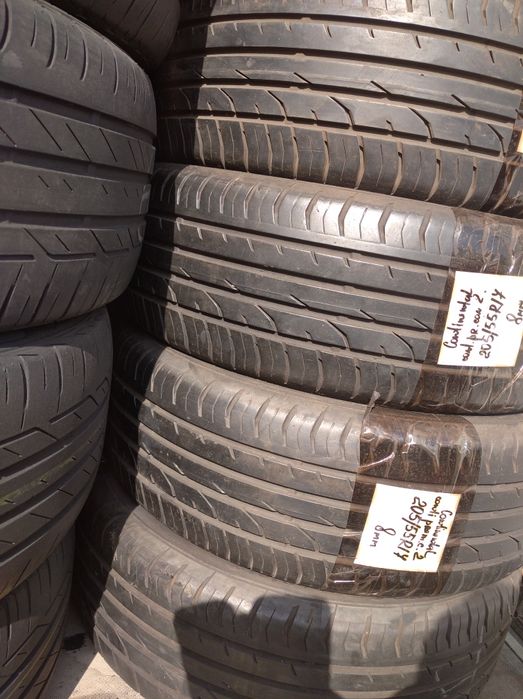 205 215/50 55r17 Continental  лето б/у шины