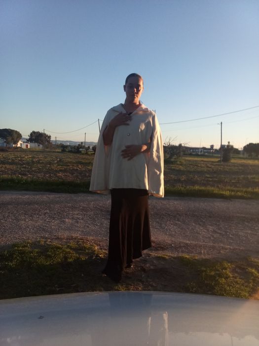 Poncho branco Marciano By Guess