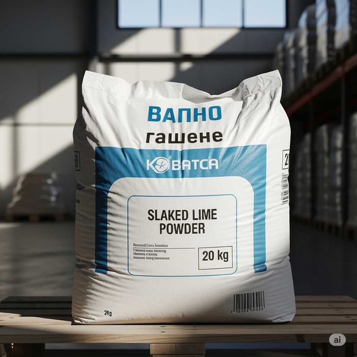 Вапно Гашене та Негашене: Побілка, Дезінфекція, Сад, Будівництво (Опт)