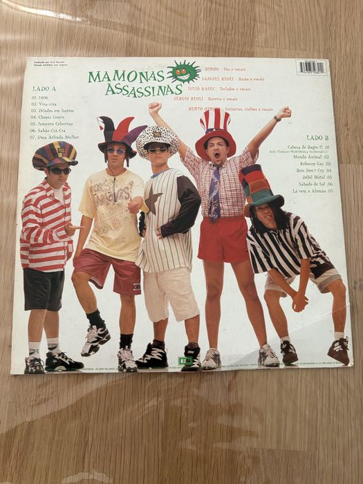 Disco de Vinil Mamonas Assassinas 1995 - novo