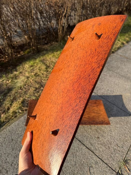 Zestaw 2 drewnianych półek