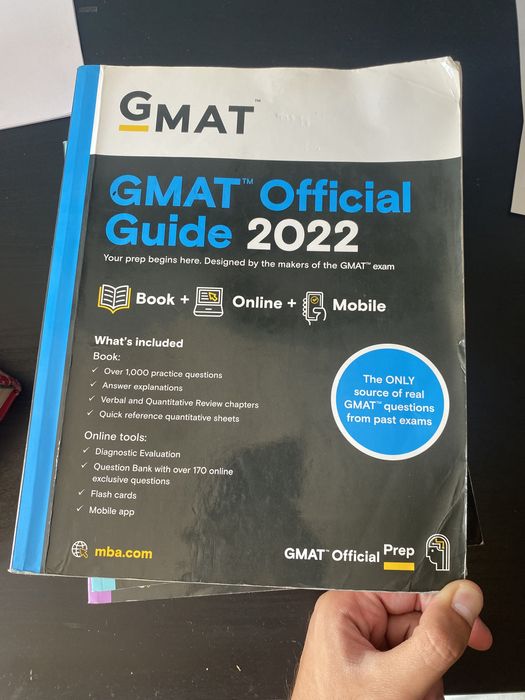 Livros de estudo  Exame GMAT
