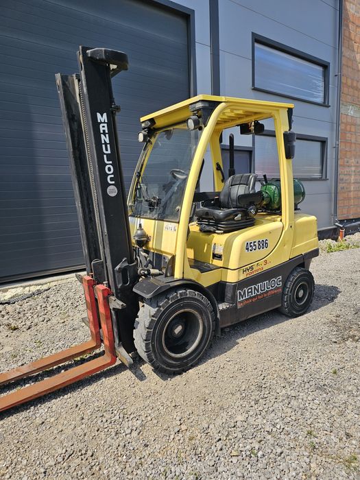 Wózek widłowy HYSTER H3.0FT LPG 2011 rok tylko 2875Mth 3sekcje 3tony Gwarancja transport