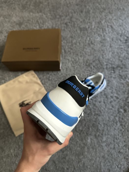 Кросівки burberry ramsey blue