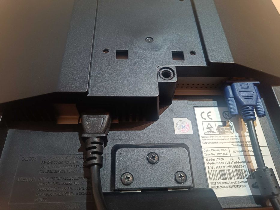 Monitor Samsung SyncMaster 740N