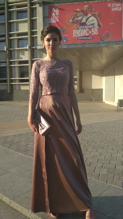 Оригинальное, выпускное платье