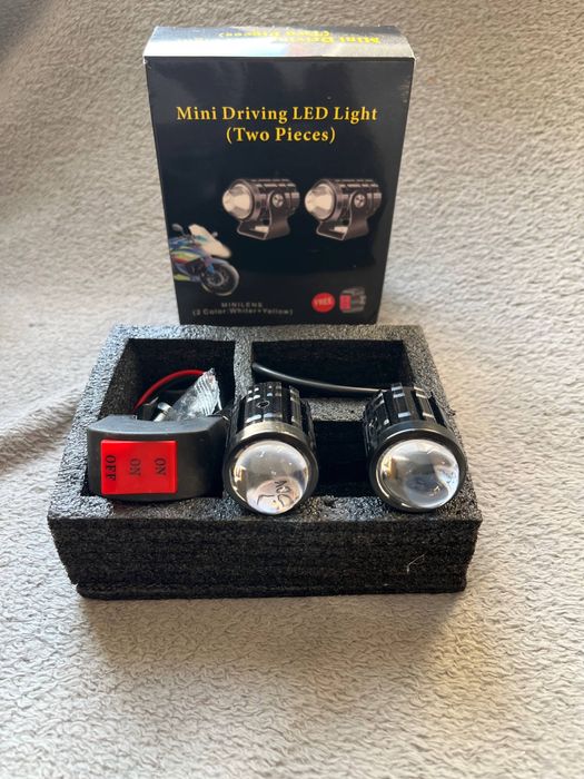 Доп світло , додаткове світло на мотоцикл , фари , світло