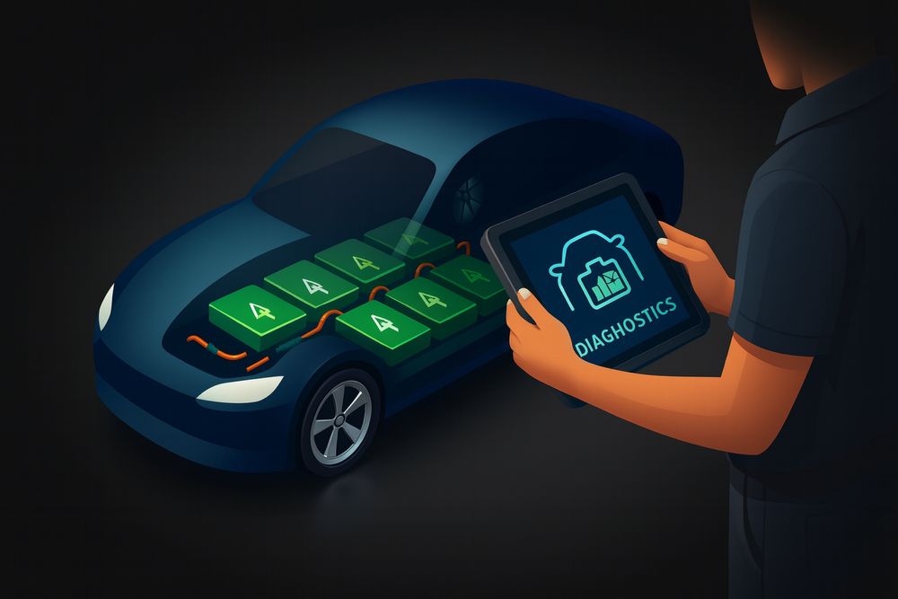 Teste saude Bateria SOH +relatorio Profissional