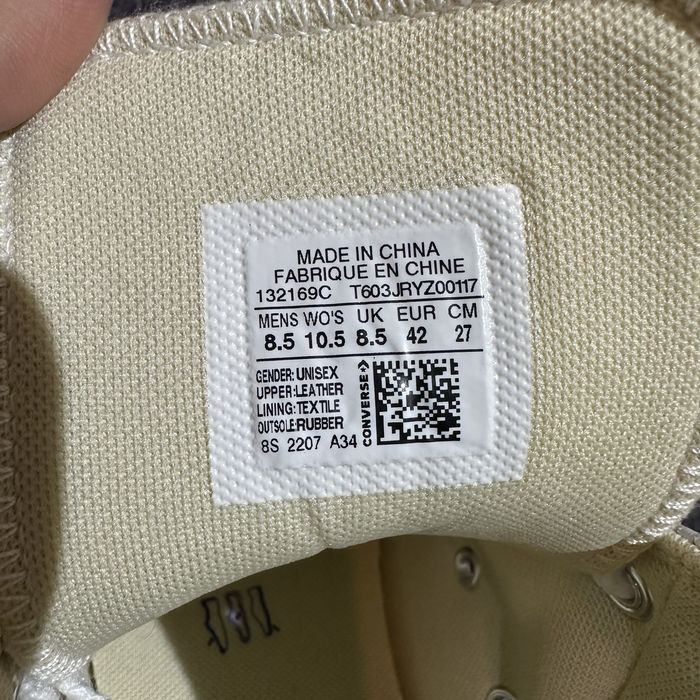 Нові шкіряні кросівки Converse All Star 42/27 cm