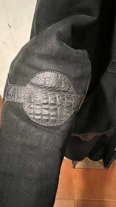 Продам дубленку с вставками кожи