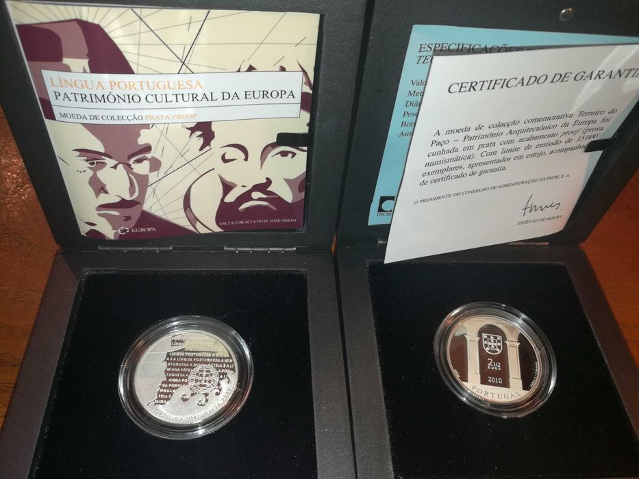 Moedas Proof Comemorativas Portuguesas