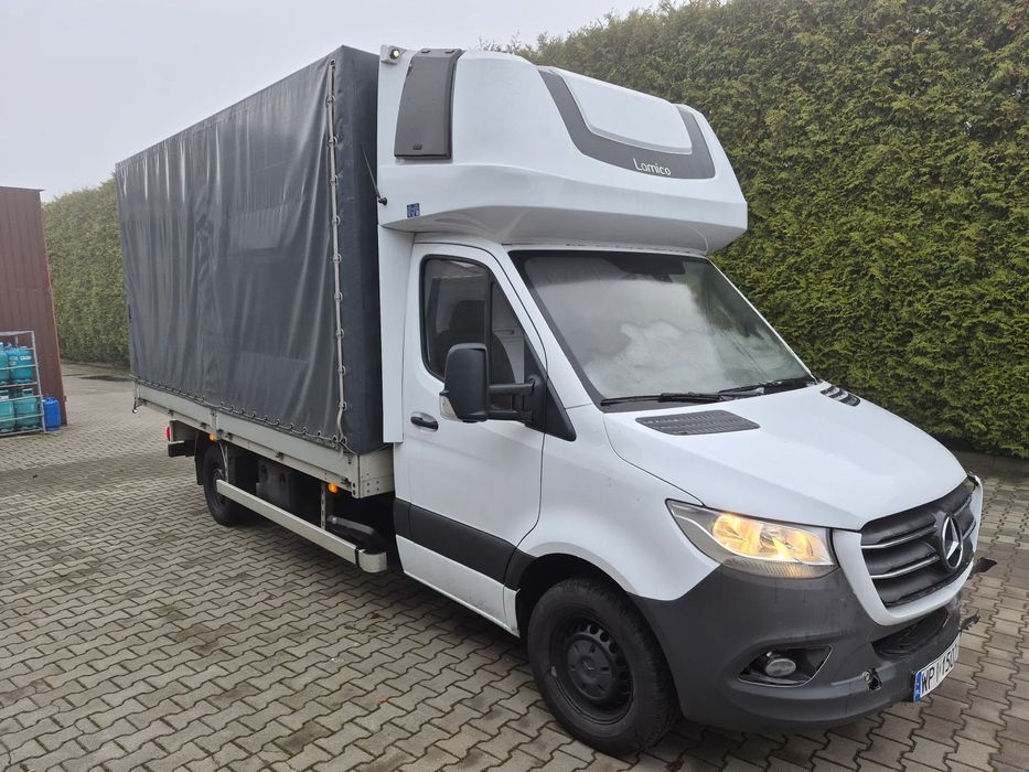 Mercedes-Benz Sprinter 319 Automat Salon PL Firanka Webasto Brutto vat23%