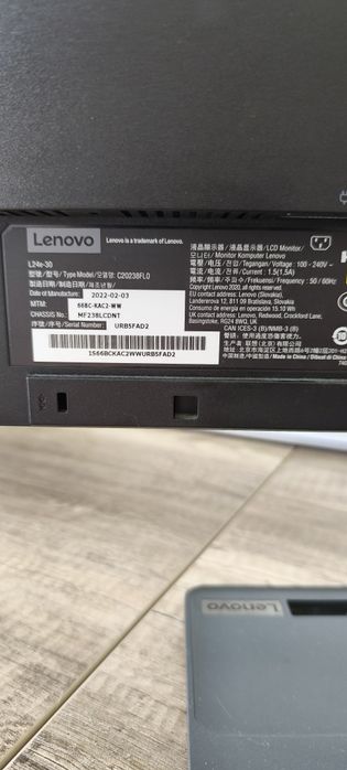 Monitor Lenovo 24 polegadas499126645399244803