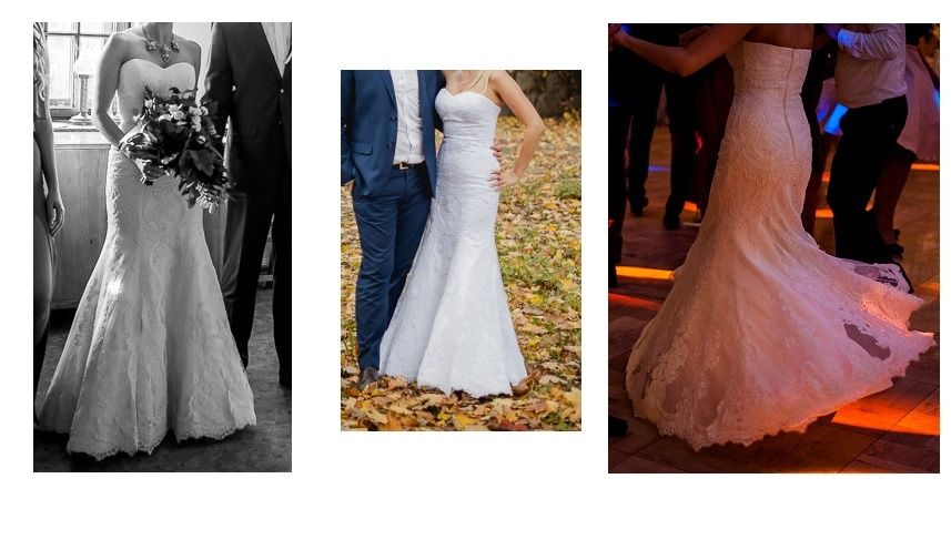 Koronkowa suknia ślubna rybka syrenka Jardin Amy Love