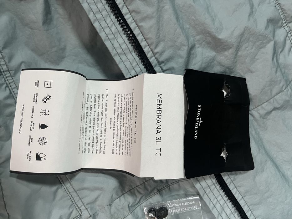 Stone Island membrana 3l tc