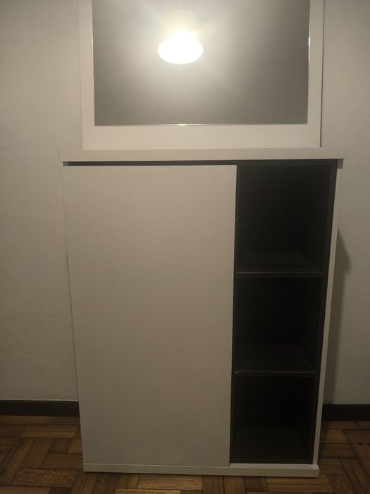 Vendo móvel de entrada/sapateira com espelho