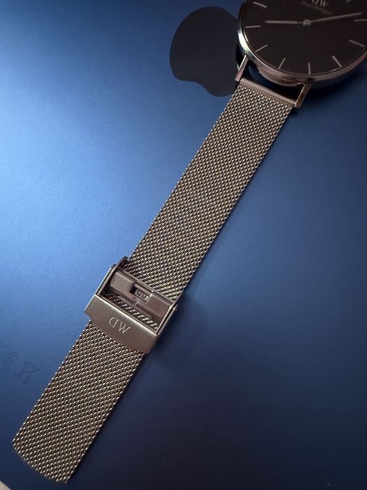 Zegarek Daniel Wellington Petite sterling  32mm czarna tarcza