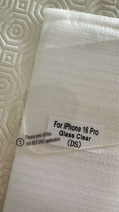 Pelicula vidro iphone 16 pro