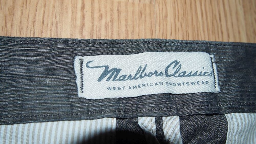 MARLBORO eleganckie spodnie NOWE 31/34