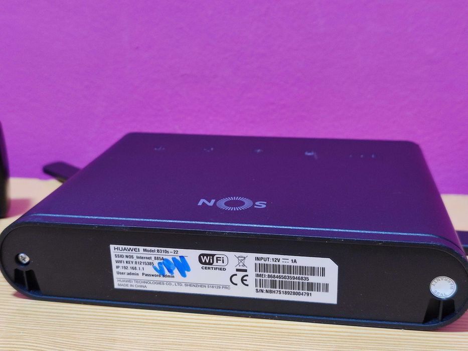 Huawei B310 4G Router SIM + Antenas