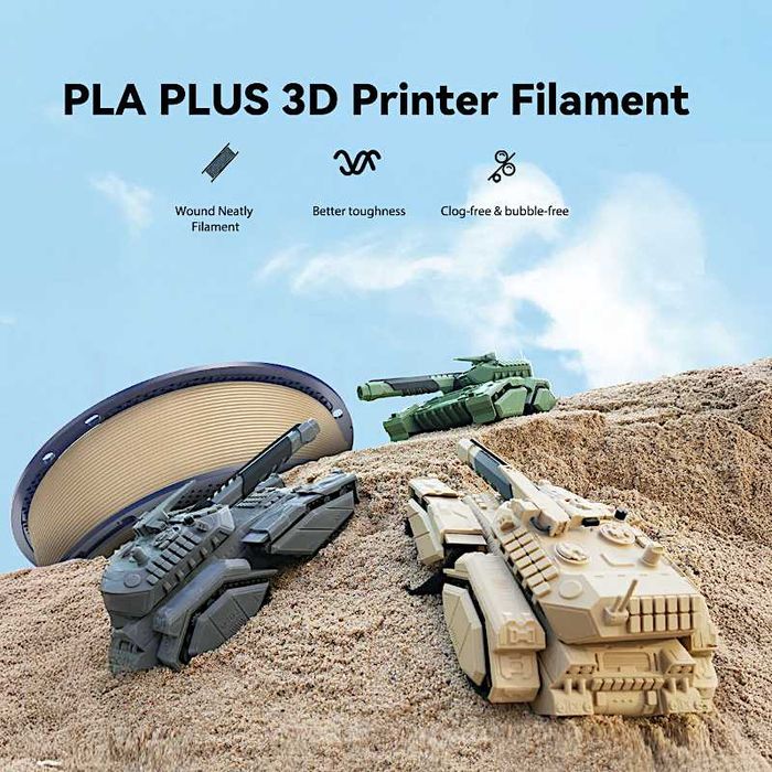 Sunlu PLA+ Пластик для 3D друку 1кг