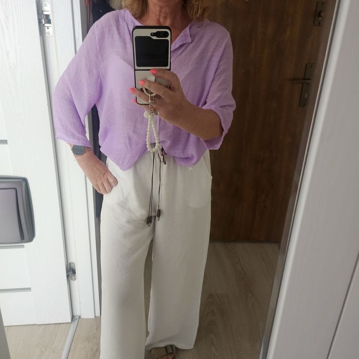Bluzka damska Fashion lila nowa