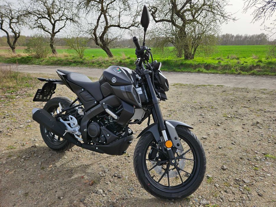 Yamaha MT-125 motocykl motor na wynajem Stargard Szczecin 125 kat.B