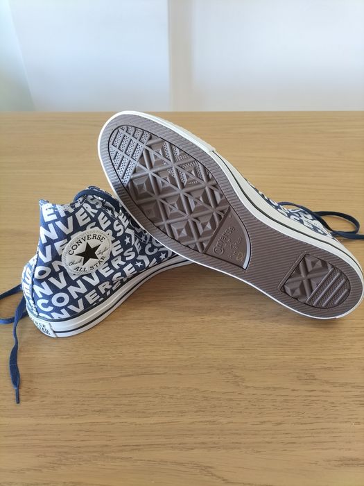 Converse Chuck Taylor All Star Wordmark Azuis Novos Nunca Usados