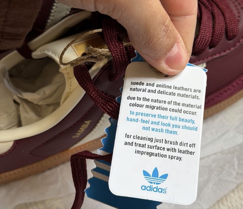 Tenis Adidas samba bordeaux
