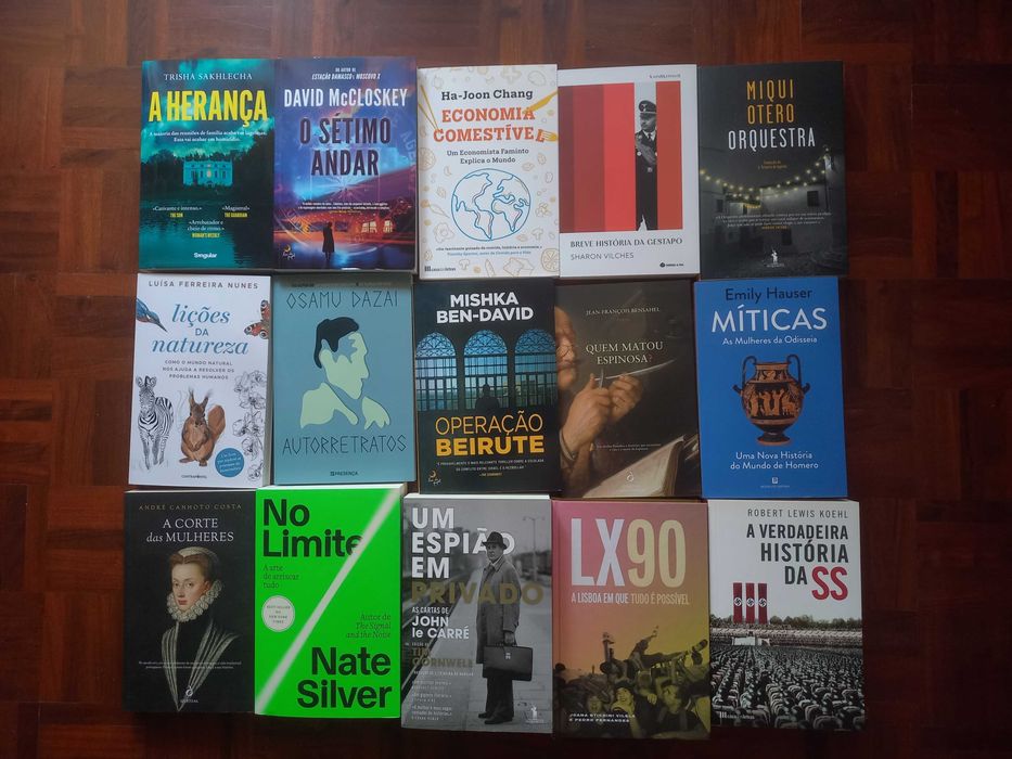 Lote de 90 livros
