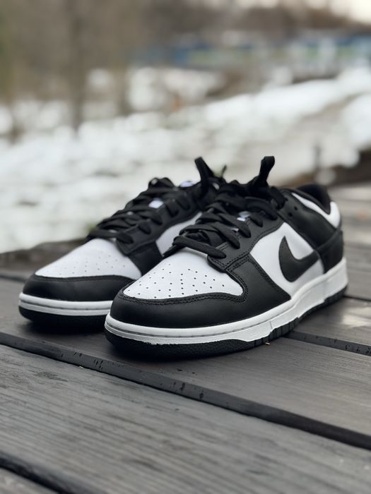 nike dunk low retro white black - купить обувь мужскую - Цена на