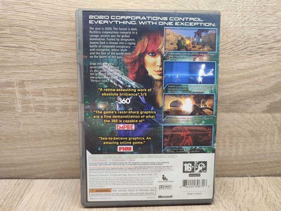 Gra Xbox 360 Perfect Dark Zero