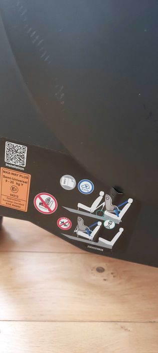 Fotelik samochodowy Britax Max Way 9-25 kg
