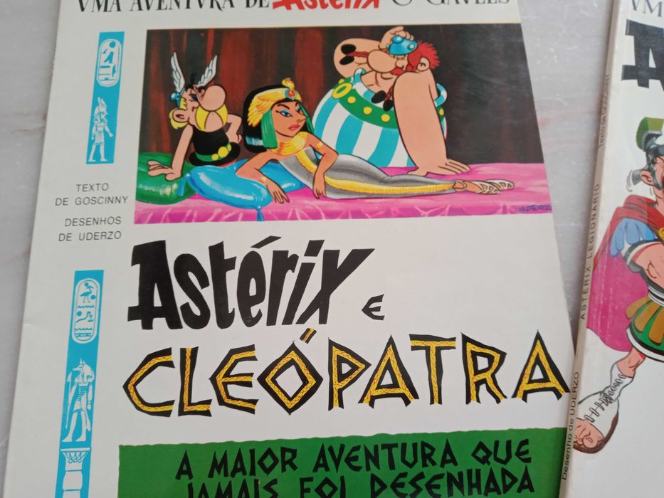 Banda Desenhada Asterix e Obelix Jerry Spring Mark Twain Lucky Luke