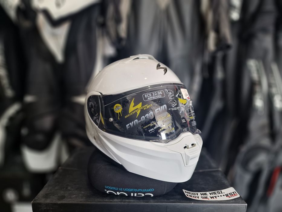 Kask SCORPION EXO-930 EVO SOLID White 'M 'XXL !Sklep! !Promocja!