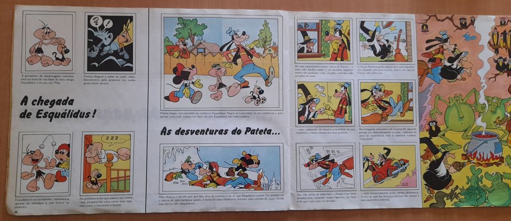 Caderneta Mickey Story