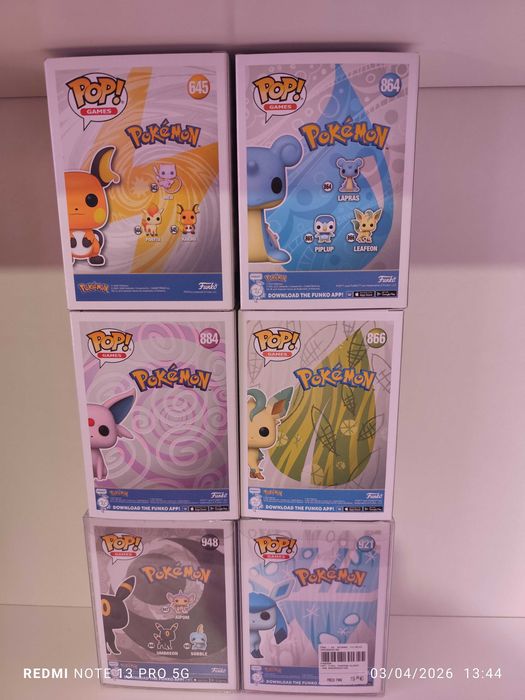 Lote Funko Pop Pokémon