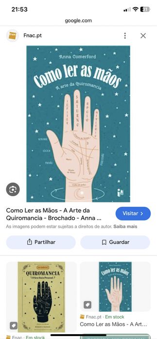 VENDO LIVRO NOVO NUNCA USADO  COMO LER AS MAOS