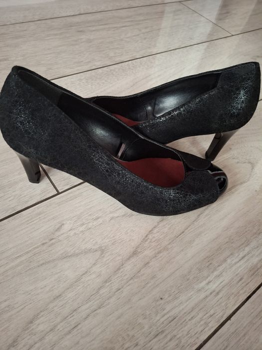 Lasocki czółenka czarne roz.39