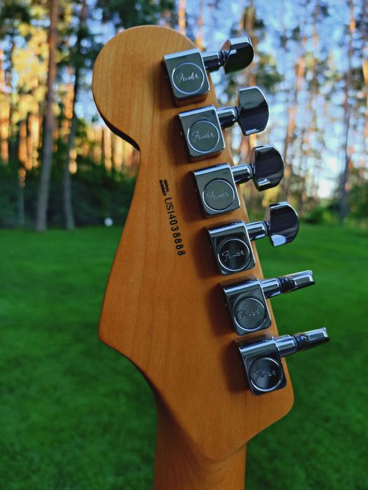 Fender American Standard Stratocaster HSS USA 2014 60th Anniversary Bordeaux Metallic