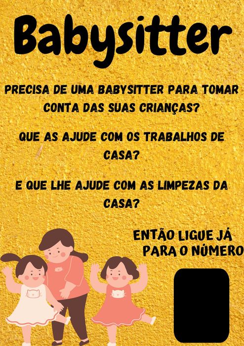 explicações / babysitting / petsitting