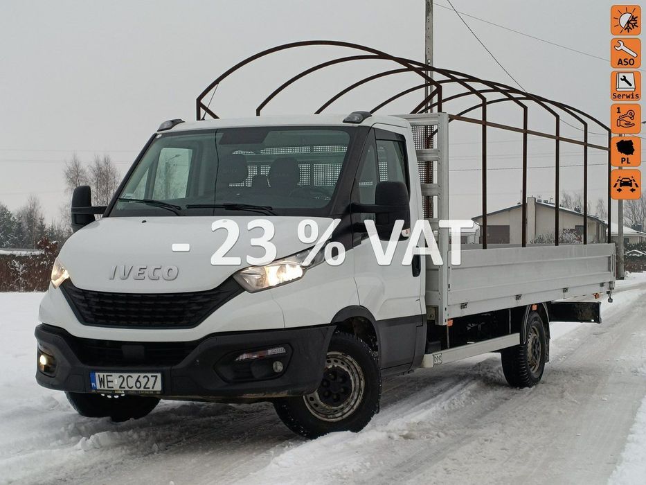 Iveco Daily 35S18 H  3.0 / 180 KM / Salon Polska / Serwisowany / Max Długi / FV-23 %