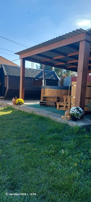 Сдам будинок  чан та лазня на дровах.