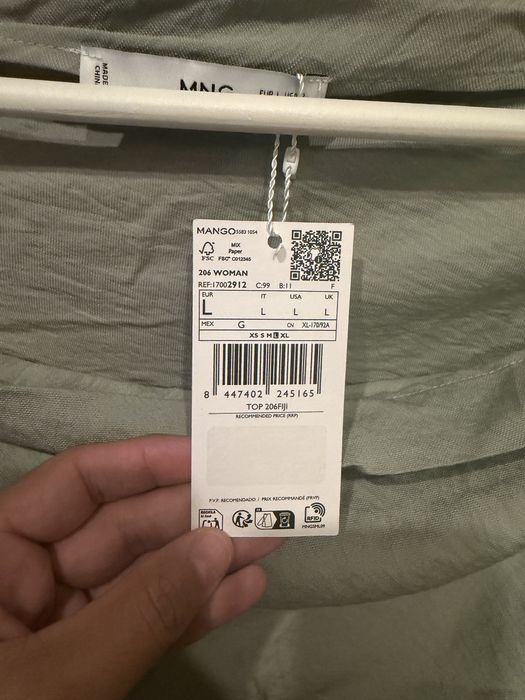 Vestido novo Mango