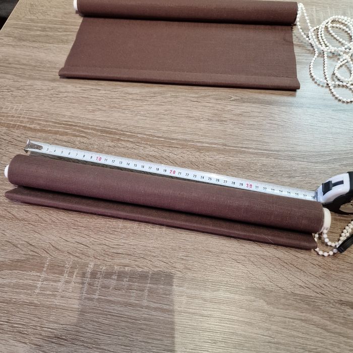 2x roleta zaciemniająca 38x150 ciemna brązowa NOWE zestaw 2 sztuk