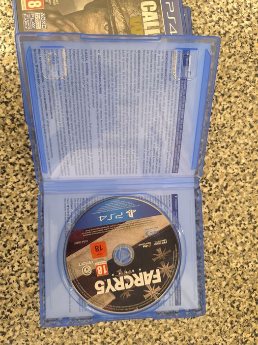 Call of duty ww2/Far cry 5/Far cry primal PlayStation 4