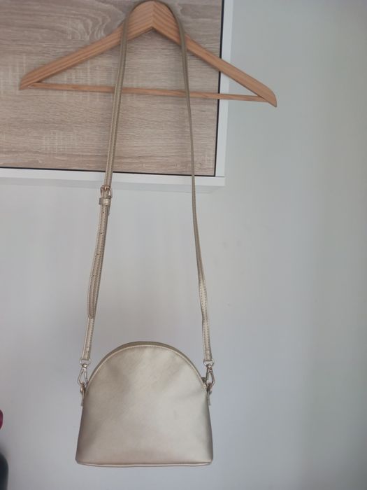 Bolsa tiracolo, dourada da Cortefiel