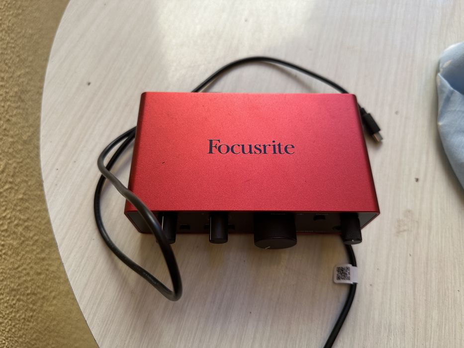 Vendo Interface Scarlett Focusrite solo 4th gen audio pro usb-c
